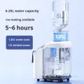 Vollautomatischer kleiner quadratischer Eiswürfelbereiter für Kaffee